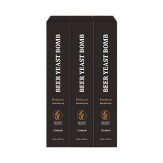 1+1+1 맥주효모 두피 쿨링 탈모 앰플 진정 에센스 세럼, 3개, 15ml