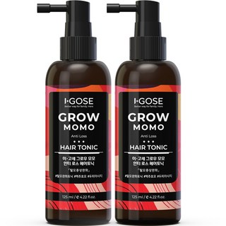 이고세 모발 빠짐 91% 개선 임상 두피 탈모관리 헤어토닉, 2개, 125ml
