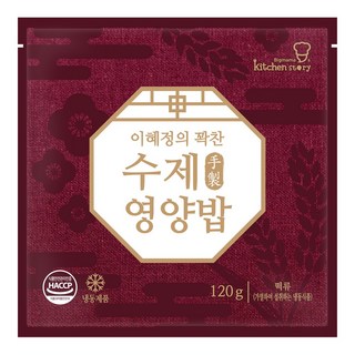 빅마마 이혜정의 꽉찬 수제 영양밥 120g, 15개