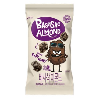 산과들에 바사삭 아몬드 견과류 20g 20봉, 20개