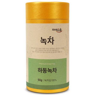 차예마을 지리산 하동 녹차 50g 지함, 1개입, 1개