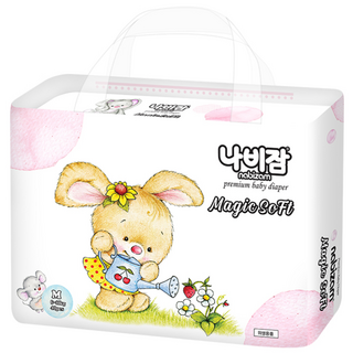 나비잠 기저귀 매직소프트 밴드 1팩, 40매, 중형(M)