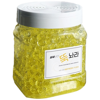 강력 실내 화장실 담배냄새 제거 집안 방 홀애비 남자방 오래된집 냄새 제거 악취뚝 뚝놔라 리프레쉬유자, 1개, 1.2kg