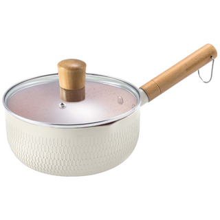 가정용 라면냄비 1~2인용 불닭볶음면 전용 코팅팬 18~22cm.(인덕션 사용 가능 가스용 누릉지), 1개, 화이트, 22cm