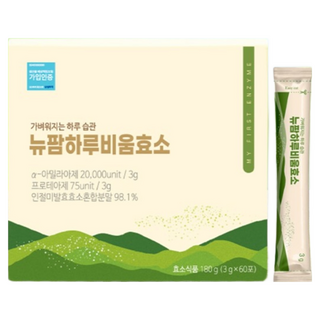 비움효소 30포 가벼워지는하루습관 ENZYME 아밀라아제 프로테아제 프락토올리고당 인절미발효효소혼합분말 19종혼합유산균 야식 배달음식 소화불량, 180g