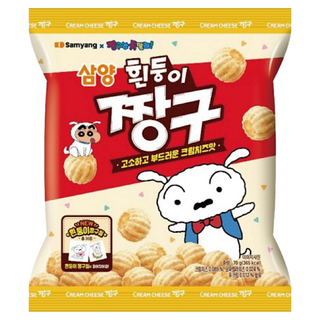 삼양 흰둥이 짱구 스낵, 70g, 7개