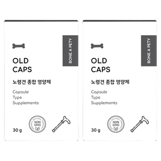 올드캡스 영양제 강아지영양제 캡슐 60정, 종합영양제, 2개