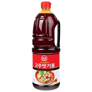 해표 요리백미 고추맛기름 1.8L 8개입 1박스, 8개