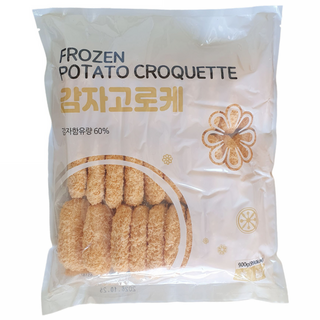 랜시푸드 감자고로케 1box(30G x 30EA x 10PK)(아이스박스+냉매제포함가격), 900g, 10개