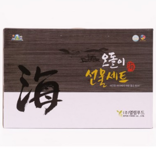 [열림푸드]두번 구운 오돌이 간장김 선물세트 10G 20봉 (즉석구이김 무조미), 1개