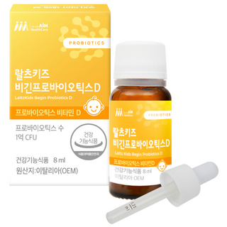 바료랑 베이비 드롭 유산균 D