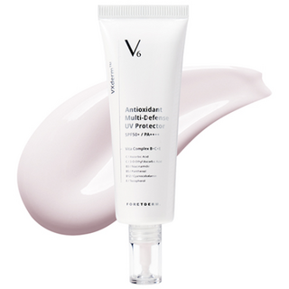 [NEW]포레덤 V6+ 안티에이징 항산화 톤업 물광 선크림 SPF50+ PA++++ 50ml, 1개