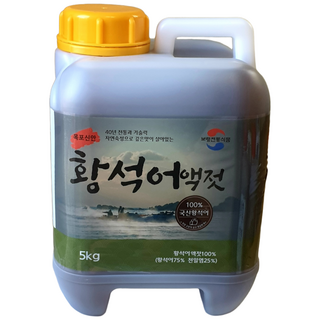 40년 전통 보령전통식품 특 황석어액젓 5kg, 1개
