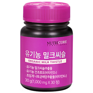 뉴트리코어 유기농 밀크씨슬, 150정, 1개