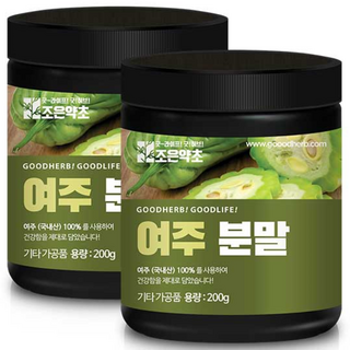 조은약초 여주 고과 여주 분말, 200g, 2개
