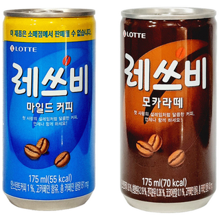 롯데 레쓰비 오리지널 모카라떼 2종 30캔, 175ml, 30개