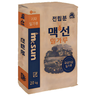 사조동아원 맥선 전립분 20kg 제빵 제과 통밀, 1개