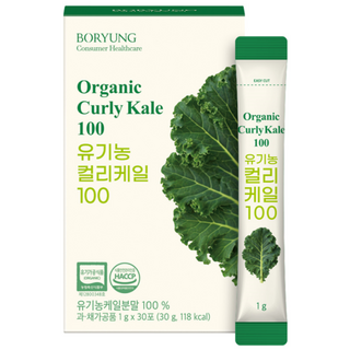 보령 유기농 컬리케일 100 동결건조 곱슬케일 분말, 1박스, 30g