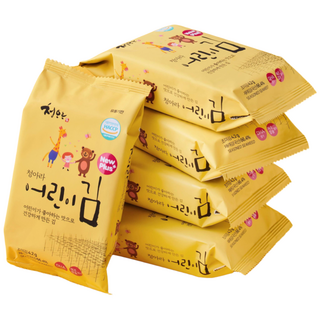 청아라 뉴플러스 어린이김 (4.2g) 아기김 어린이반찬 유아용반찬 DHA 해조류 첨가, 4.2g, 8개