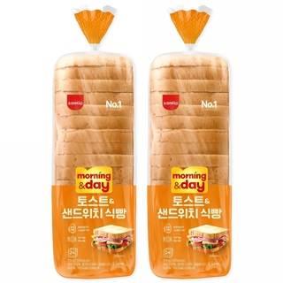 삼립 토스트앤 샌드위치, 768g, 2개