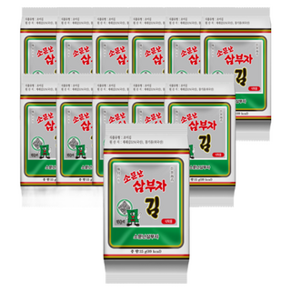 소문난삼부자 본사 재래 식탁김, 15g, 12개