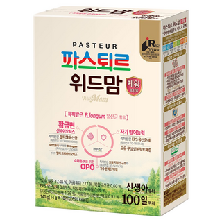 파스퇴르 위드맘 제왕 100일 스틱분유