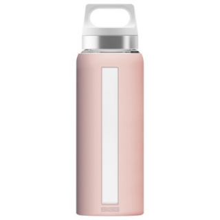 SIGG 지그 드림 글라스 워터 보틀 650ml, 블러시, 1개