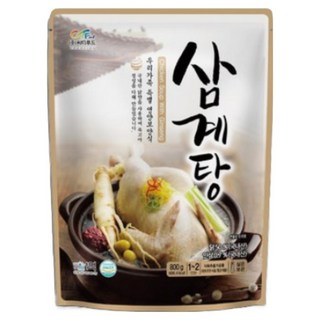 [신효섭 셰프] 레토르트 국내산 닭 보양식 삼계탕, 4개, 800g