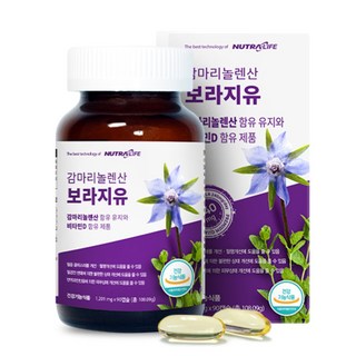 뉴트라라이프 감마리놀렌산 보라지유, 90g, 1개