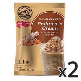 빅트레인 프랄린 앤 크림 파우더, 1.59kg, 2개입, 1개