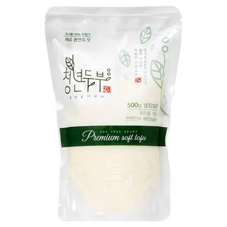 청년두부 순두부 400gx3개 (1.2kg) 국산콩 100% 무첨가 맷돌 수제 두부, 400g, 3개
