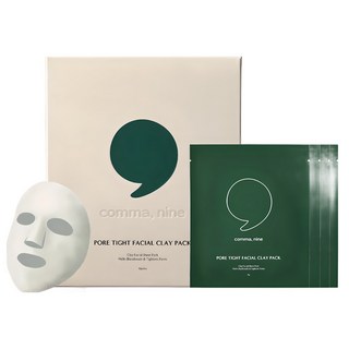모공타이트닝 간편 클레이 석고 마스크팩 1~6BOX 모델링팩 에스테틱 석고팩, 1개, 4개입