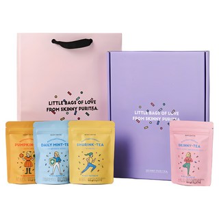 스키니퓨리티 차 선물세트, 슈링티 7p + 데일리민트티 7p + 스키니티 7p + 펌킨펌킨티 7p, 3세트