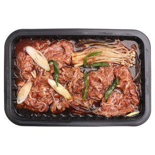 셰프애찬 초간편 국물자작 양념 한우 소불고기 전골, 3개, 600g