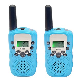 walkie-talkie T-388 생활무전기 4p, T-388 블루, 2개