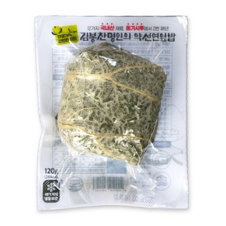 김봉찬명인 약선 연잎향 가득 오곡 영양밥 국내산 곡물 연잎밥, 1박스, 1.2kg