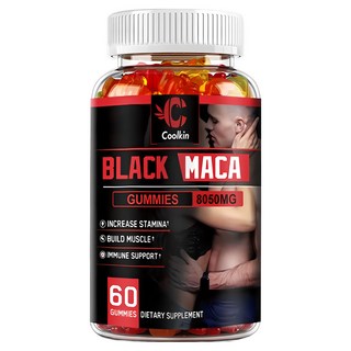통캇 8050mg - 마카 트리불루스 인삼 톱팔메토 - 남성용 테스토스테론 부스터, 1개, 60정