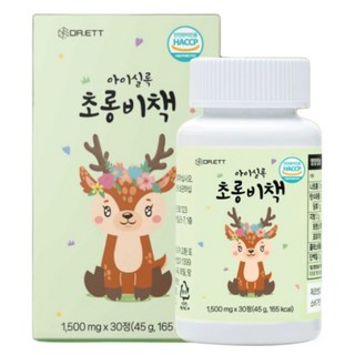 우리아이 반짝반짝 눈엔 아이실록 초롱비책, 1개, 30정