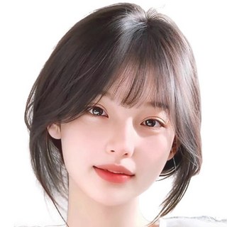 HMT 인모 리얼핏 앞머리 부분가발, 1개, 모카브라운