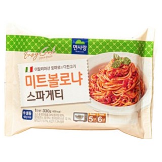 [면사랑] 미트볼로냐 스파게티 330g 5개