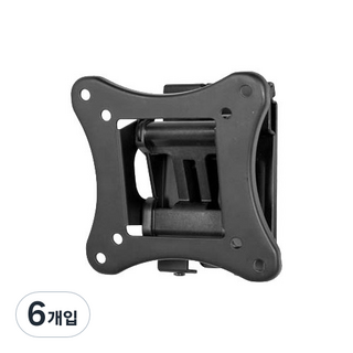 엔산마운트 TV 모니터 벽걸이 브라켓 32인치 상하좌우 모니터거치대 LW-100A, 6개