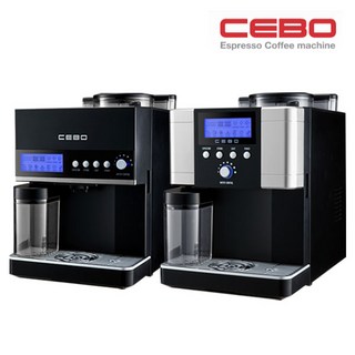 세보 전자동 에스프레소 커피머신 가정용 업소용, 세보 일반형 커피머신 YCC-50A_실버투톤