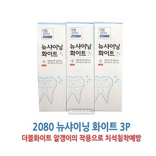 2080 치약 샤이닝 화이트