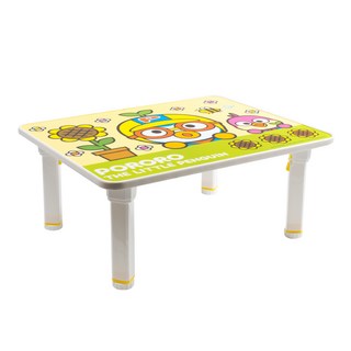 [뽀로로] 빼꼼-L 캐릭터 공부상 유아책상 어린이책상, 옐로우+그린 외