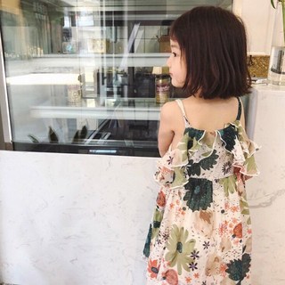 크리스탈하우스 여아 큐티 셔링 플라워 원피스 [346]