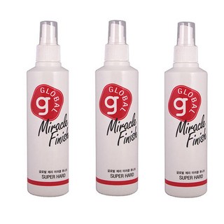 새한글로벌 체리 미러클 휘니쉬 헤어스프레이, 240ml, 3개