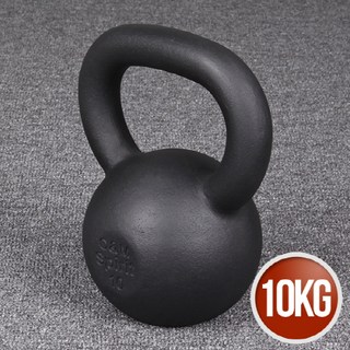 씨엠 오리지날 통무쇠 케틀벨 (4kg~20kg), 10kg, 1개