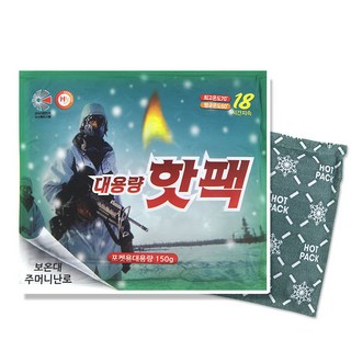 해피데이 포켓형 핫팩 150g, 60개
