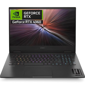 HP 게이밍 노트북 OMEN 영상편집 그래픽 고사양 게임용 대화면 RTX4060-추천-상품