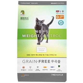 요세라 캣 그레인프리 고양이사료 데일리캣 오리치킨 2kg-추천-상품